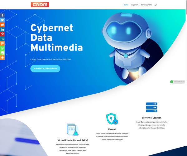 Contoh Desain Website Modern BikinDesainSitus