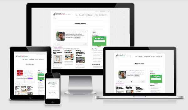 Contoh Desain Website, Toko Online, Perusahaan