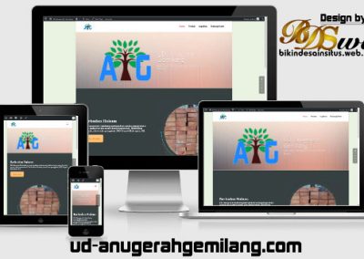 Contoh Desain Website, Toko Online, Perusahaan